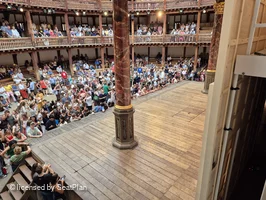 Shakespeare's Globe Theatre Middle Gallery - Gents A GRA4 view from seat photo