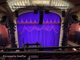 Lyceum Theatre Balcony A110 view from seat photo