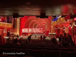 Piccadilly Theatre Stalls P3 view from seat photo