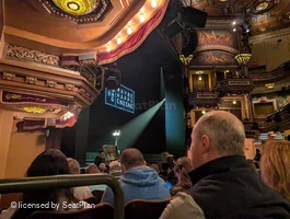 Belasco Theatre Orchestra J23 view from seat photo