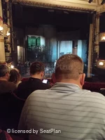 Lyric Theatre Dress Circle D24 view from seat photo