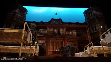 Theatre Royal Haymarket Stalls B8 view from seat photo