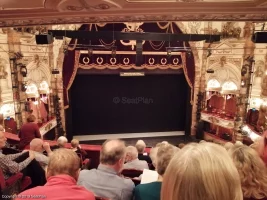 London Coliseum Upper Circle G39 view from seat photo