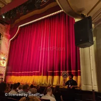 Garrick Theatre Stalls E1 view from seat photo
