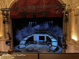 Samuel J. Friedman Theatre Mezzanine A117 view from seat photo