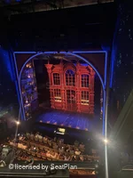 Savoy Theatre Upper Circle A1 view from seat photo