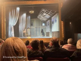 Charing Cross Theatre Stalls H4 view from seat photo