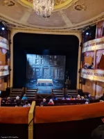 Criterion Theatre Dress Circle B17 view from seat photo