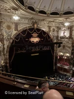 London Coliseum Balcony C42 view from seat photo