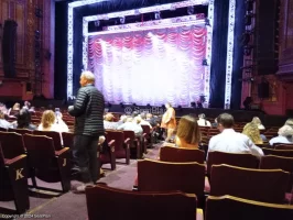 Dominion Theatre Stalls N11 view from seat photo