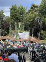Regent's Park Open Air Theatre Upper Centre O33 view from seat photo