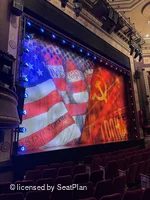 Imperial Theatre Orchestra G15 view from seat photo