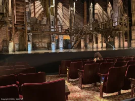 Richard Rodgers Theatre Orchestra F1 view from seat photo