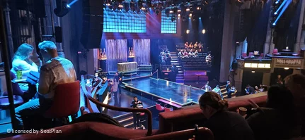 Broadhurst Theatre Mezzanine C25 view from seat photo