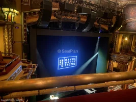 Belasco Theatre Balcony A13 view from seat photo