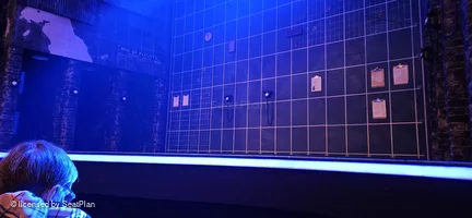 Golden Theatre Orchestra B102 view from seat photo