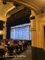 Hudson Theatre Orchestra N14 view from seat photo