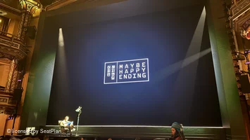 Belasco Theatre Orchestra K113 view from seat photo