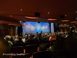 Prince of Wales Theatre Stalls T46 view from seat photo
