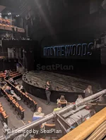 Bridge Theatre Stalls R8 view from seat photo