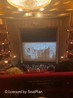 Metropolitan Opera House Balcony E114 view from seat photo