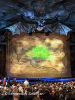 Gershwin Theatre Orchestra T104 view from seat photo