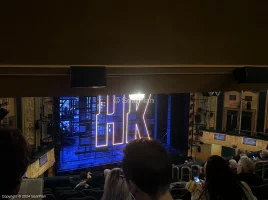 Shubert Theatre Mezzanine H11 view from seat photo