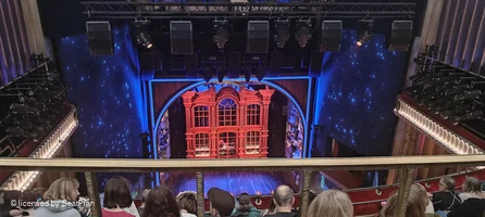 Savoy Theatre Upper Circle F18 view from seat photo