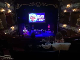 Apollo Theatre Dress Circle E21 view from seat photo