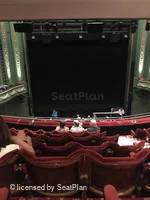 Piccadilly Theatre Royal Circle G17 view from seat photo