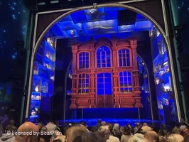 Savoy Theatre Stalls K11 view from seat photo