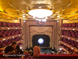 Metropolitan Opera House Family Circle A107 view from seat photo