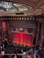 St Martin's Theatre Upper Circle G18 view from seat photo