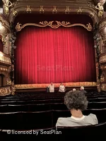 Apollo Theatre Stalls P14 view from seat photo