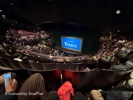 Gillian Lynne Theatre Circle F25 view from seat photo