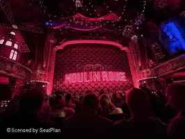 Al Hirschfeld Theatre Orchestra J111 view from seat photo