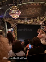 His Majesty's Theatre Grand Circle G7 view from seat photo