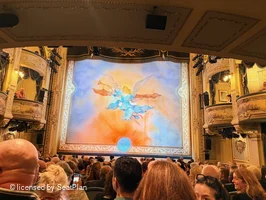 Wyndham's Theatre Stalls N13 view from seat photo