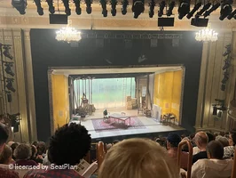 Music Box Theatre Mezzanine L1 view from seat photo
