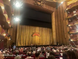 Metropolitan Opera House Orchestra U21 view from seat photo