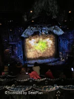 Apollo Victoria Theatre Dress Circle E31 view from seat photo