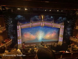 Prince of Wales Theatre Circle J31 view from seat photo