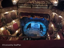 Apollo Theatre Balcony B12 view from seat photo