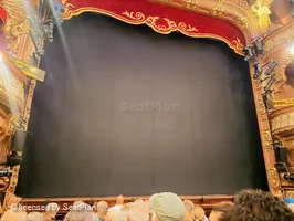 Apollo Theatre Stalls J17 view from seat photo