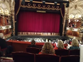 London Coliseum Dress Circle D35 view from seat photo