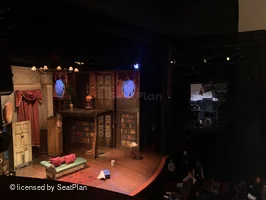 Duchess Theatre Slips F1 view from seat photo