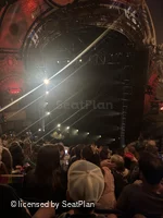 Palace Theatre Mezzanine G24 view from seat photo