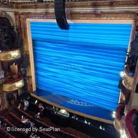 Novello Theatre Grand Circle AA12 view from seat photo