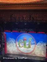 Aldwych Theatre Grand Circle E9 view from seat photo