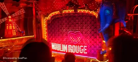 Piccadilly Theatre Royal Circle F1 view from seat photo